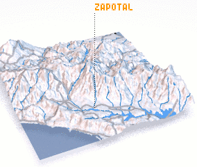 3d view of Zapotal