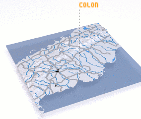 3d view of Colón