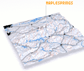 3d view of Maple Springs