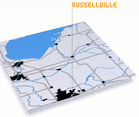 3d view of Russellville