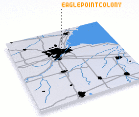 3d view of Eagle Point Colony