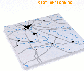 3d view of Stathams Landing