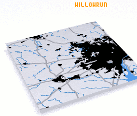 3d view of Willow Run