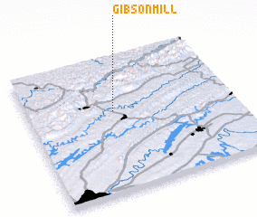 3d view of Gibson Mill