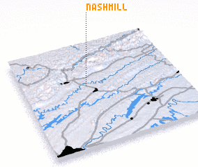 3d view of Nash Mill