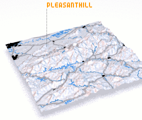 3d view of Pleasant Hill