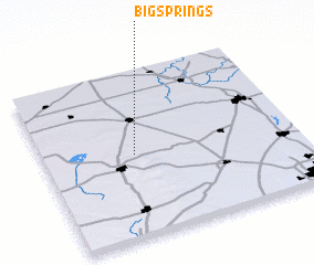 3d view of Big Springs