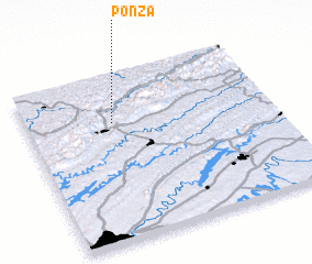 3d view of Ponza