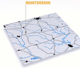 3d view of Mount Vernon