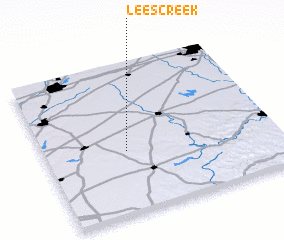 3d view of Lees Creek