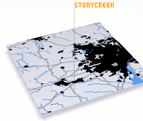 3d view of Stony Creek
