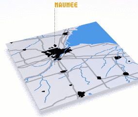 3d view of Maumee