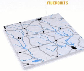 3d view of Five Points