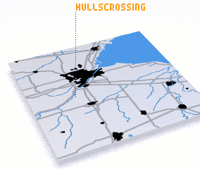 3d view of Hulls Crossing