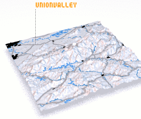 3d view of Union Valley