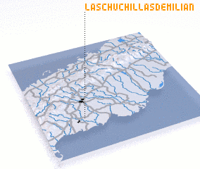 3d view of Las Chuchillas de Milián