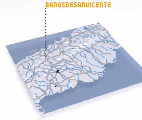 3d view of Baños de San Vicente