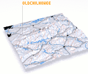 3d view of Old Chilhowee