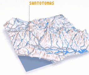 3d view of Santo Tomás