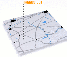 3d view of Morrisville