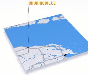 3d view of Bruningville