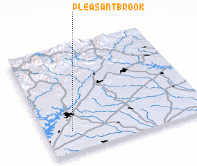 3d view of Pleasant Brook