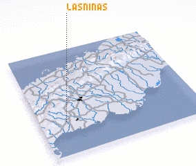 3d view of Las Niñas