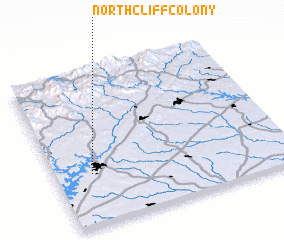 3d view of Northcliff Colony