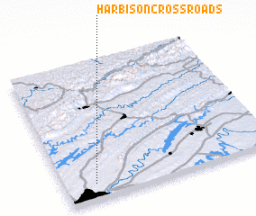 3d view of Harbison Crossroads