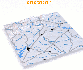 3d view of Atlas Circle