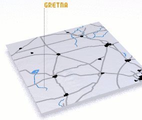 3d view of Gretna