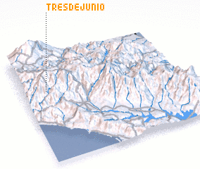 3d view of Tres de Junio