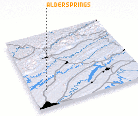 3d view of Alder Springs