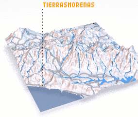 3d view of Tierras Morenas