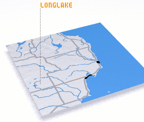 3d view of Long Lake