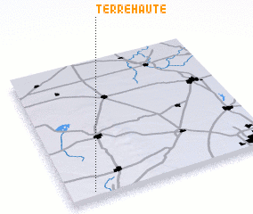 3d view of Terre Haute