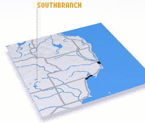 3d view of South Branch