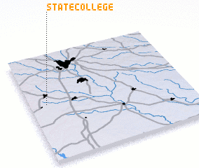3d view of State College