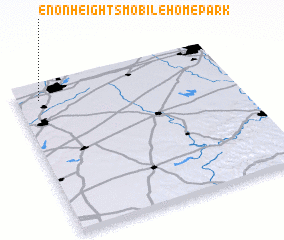 3d view of Enon Heights Mobile Home Park