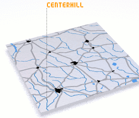 3d view of Center Hill