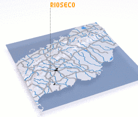 3d view of Río Seco