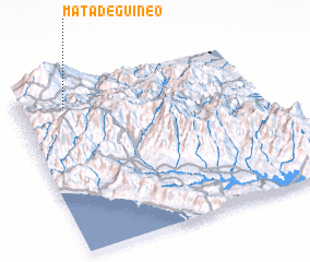 3d view of Mata de Guineo