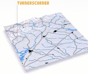 3d view of Turners Corner