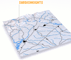 3d view of Sardis Heights