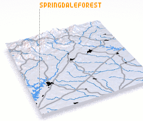 3d view of Springdale Forest