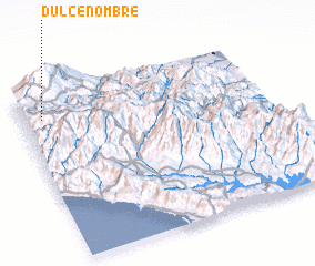 3d view of Dulce Nombre