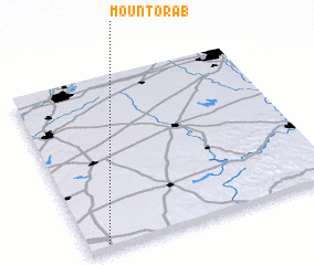 3d view of Mount Orab