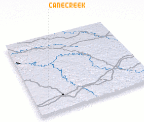 3d view of Cane Creek