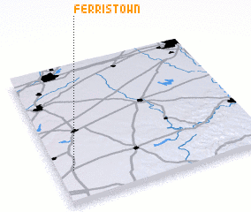 3d view of Ferristown