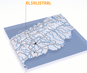 3d view of El Solistral